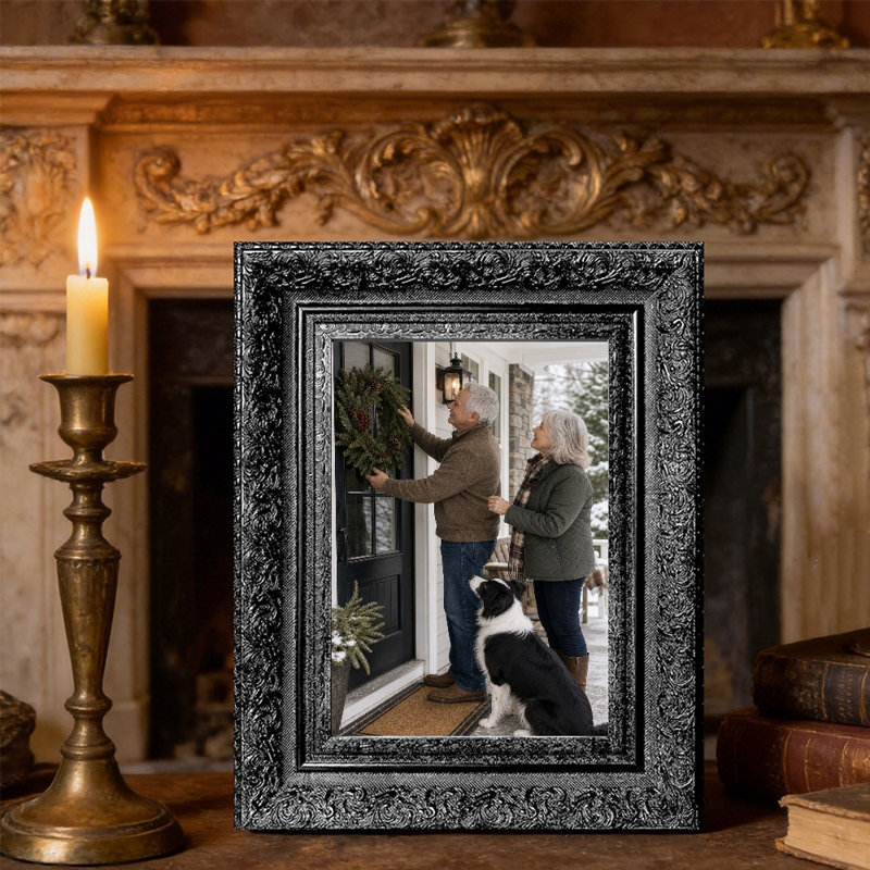 Cadre photo 8 "x 10" noir 1PC, Black, 1, 8" W x 10" H