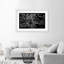 Stockholm City Map - Single Picture Frame Print-642975301-642975300