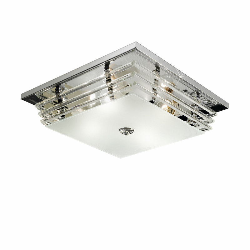ONTARIO ceiling light, Chrome