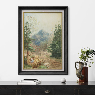 Rustic Countryside " Forest Mountain Nature Landscape Modern Vintage Nature Wilderness "