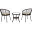 Chaise et table de patio pour l'extérieur