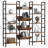 74.2 " H Bookshelf With Open Storage shelves, 5-Tier Bookcase With Metal Frame, Tall Bookcase For Living Room, Home Office-1684619060
