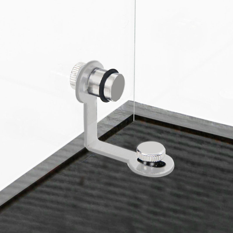 Vitrine en verre avec lumières à DEL, vitrines en verre avec tablettes, vitrines, Noir