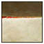 «Orange Horizon I» par Renate Holzner, reproduction sur toile flottante-87919659-87919665