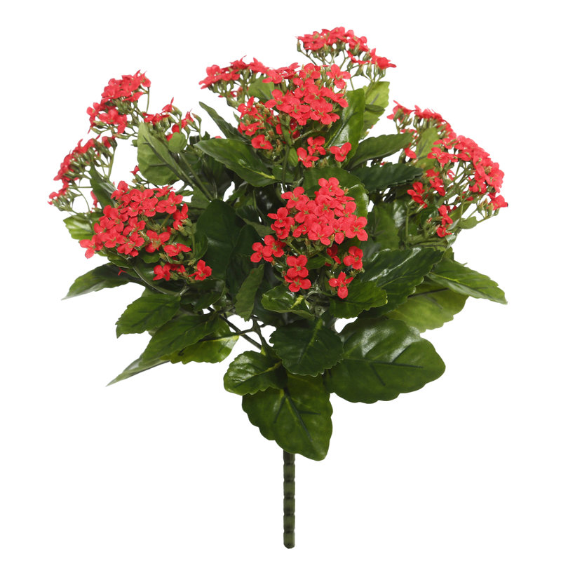 Buisson artificiel Kalanchoe, Rouge