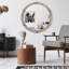 Miroir mural en bois 30,75 po