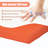 Fade Resistant Outdoor Chair Cushions Set Of 4, 22X22 Deep Seat Patio Cushions, 28D High Resilience Foam Replacement Patio Chair Cushions Set Of 4 With Removable Cover For Sofa, Adirondack Chair, Sectional,Orange-124950029-124950025