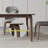 Small household rectangular solid wood table set-110329709