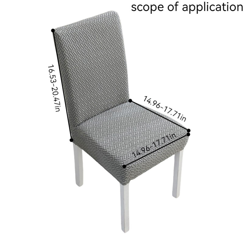 Housse pour chaise de salle à manger
