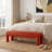 Oyan Modern Channel Tufted Backless Upholstered Bench-107520322-120610688