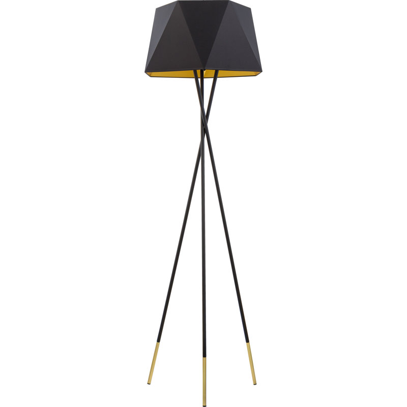 Avenlee 173cm Black Tripod Floor Lamp
