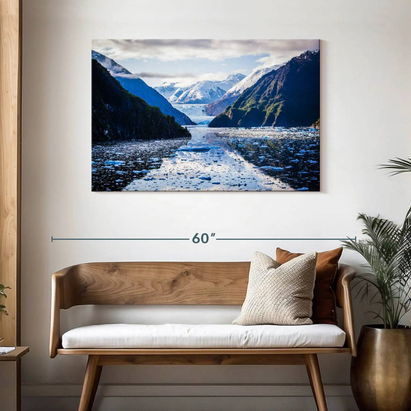 Kavia Mendenhall Glacier In Juneau, 30" H x 45" W