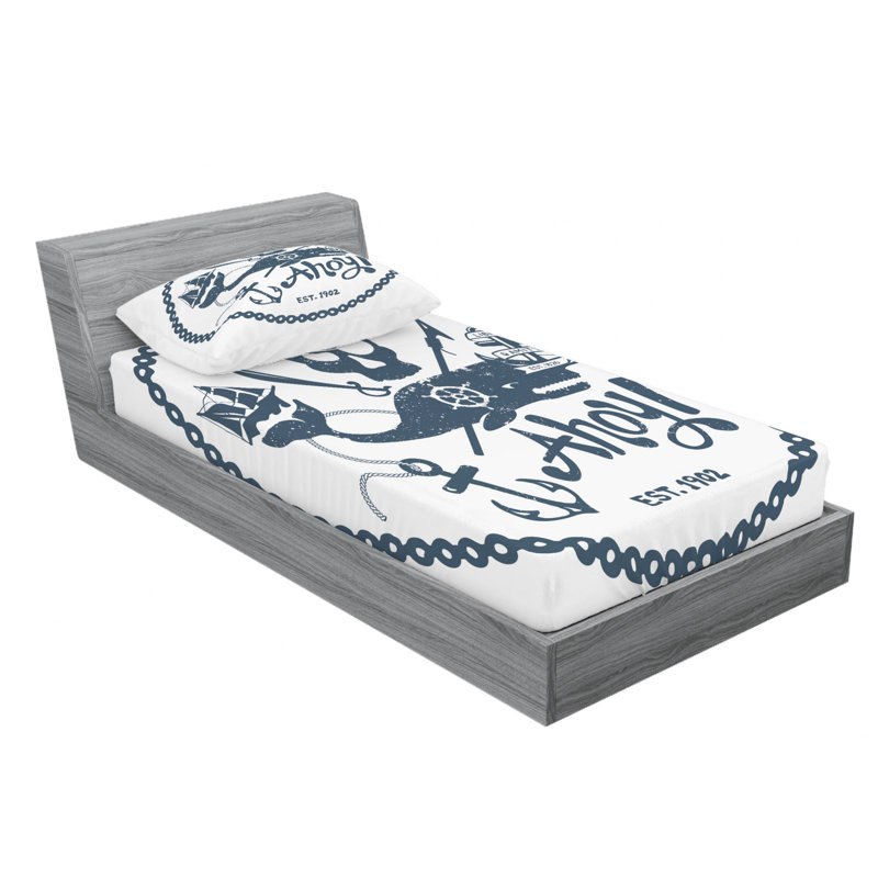 Microfiber Sheet Set, Twin XL Sheet Set with Fitted Sheet
