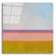  «Beyond The Fields 1» par Carol Young, art mural en verre acrylique, 24 po x 24 po