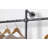 Ashanti-Leigh 45.3'' Industrial Pipe Clothing Rack