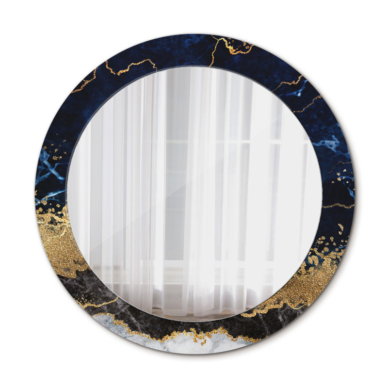 Huldar Glass Flat Wall Mirror