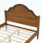 Grand lit plateforme en bois avec tête de lit arquée-972385093-972385094