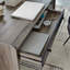 Bureau, finition grise