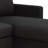 Kevon Charcoal L-Shaped Sectional Sofa With Sleeper