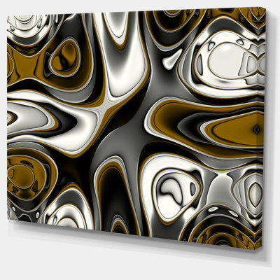 « fabuleuse fractal pattern abstract pattern », photographie sur toile tendue