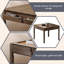High-Grade Solid Rubber Wood Brown Fully Automatic Mahjong & Dining Table for Chinese Rules