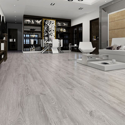 20/36 PC 6Inch*36Inch PVC Floor Wood Grain Self-Adhesive Type Easy To Use Suitable For Home Flooring
