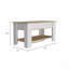Table de rangement, quatre pieds, tablette inférieure