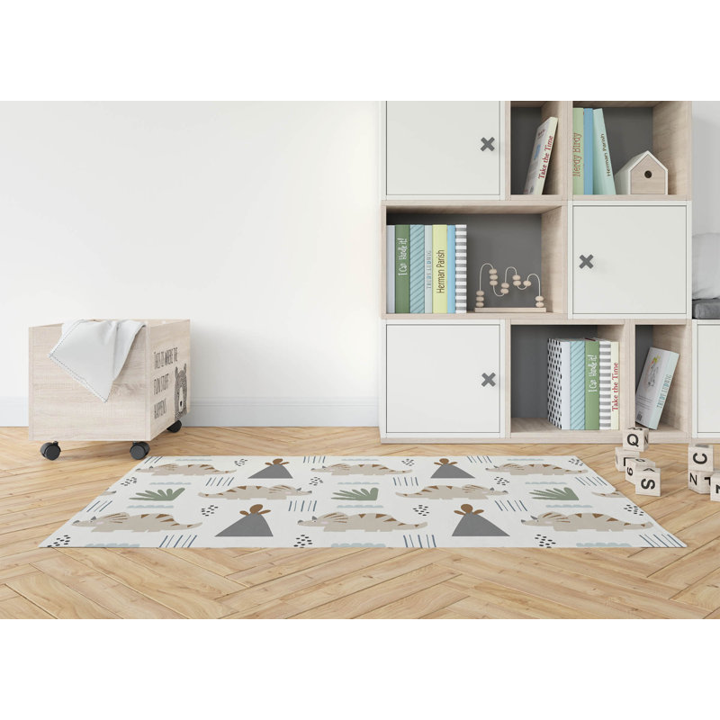 Tapis de jeu Tricera, Rectangulaire 3 pi x 5 pi