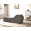 Chaise longue Solace en gris - Design ergonomique, noyau en mousse haute, housse lavable, chaise empaqueteuse compacte en mousse souple et ferme, machine et compacte