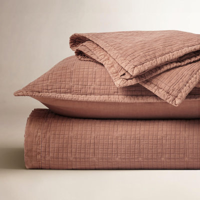 Crinkle Cotton Quilt Set