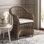 Fauteuil en coton Sephina