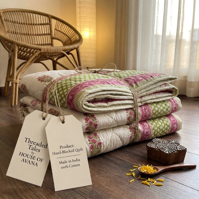Comforter, Queen, Cream Deep Rose Olive