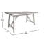 Farmhouse Style Solid Wood Commercial Grade Trestle Base Dining Table-1637360840