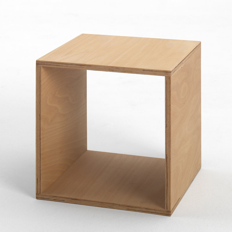 35cm W Manufactured Wood Bedside Table