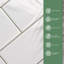 Bharati 26.92 cm x 32 cm Peel and Stick Wall Paneling ( 10-pack)-2087404802