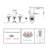 2-handle Bathroom Faucet with Drain Assembly-1880606666