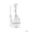 DIAMANTE 2 - Light Gold Chandelier Pendant