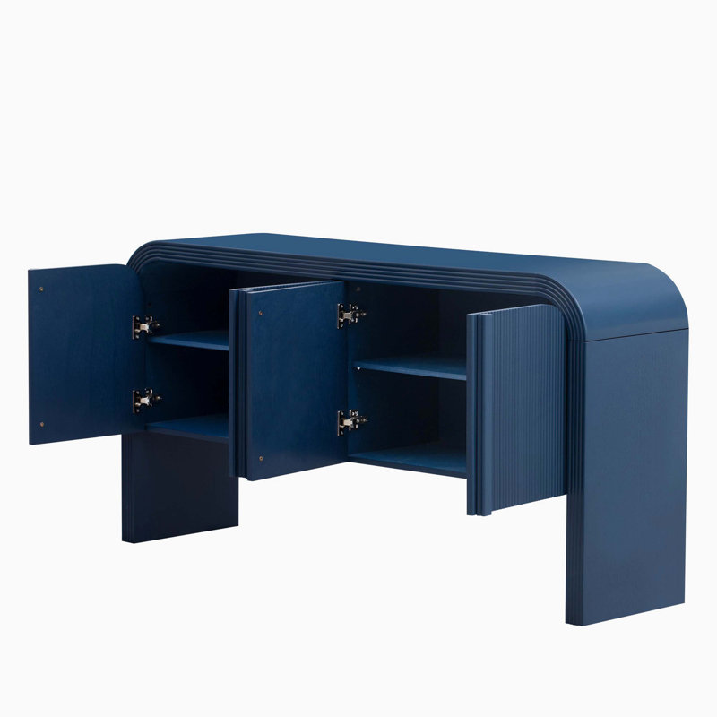 Console Rustic, Navy Blue