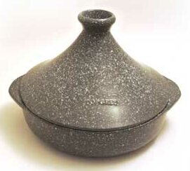 3,5 L Tagine aus Steingut mit Deckel