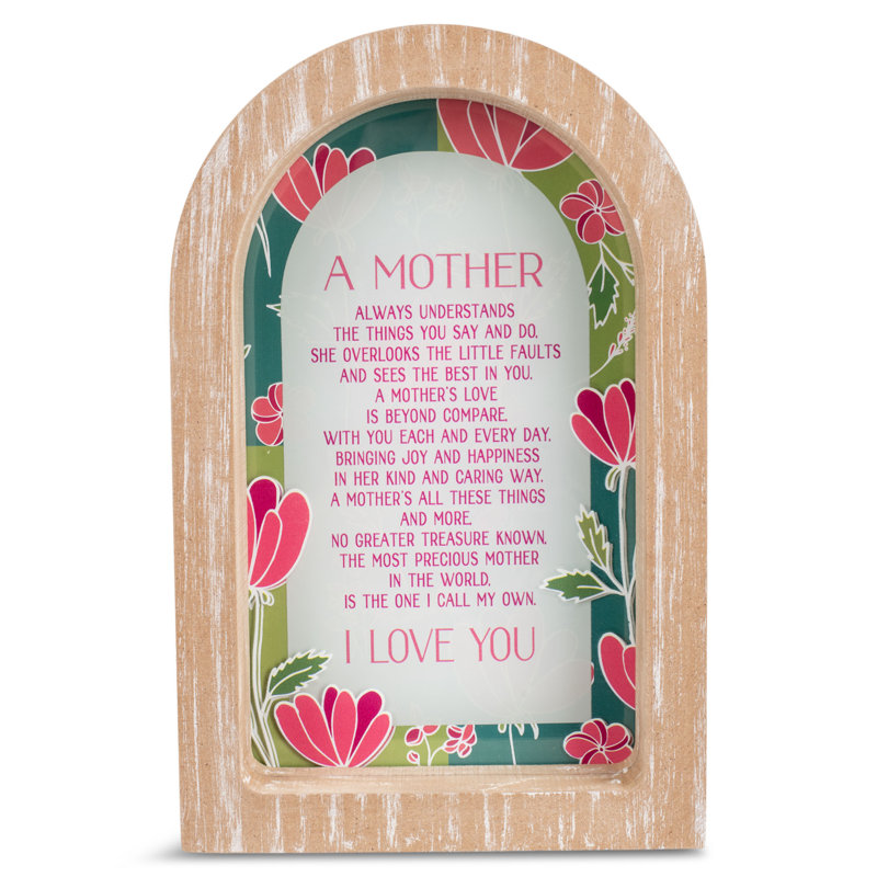 Encadré «A Mother Always» 7 x 11