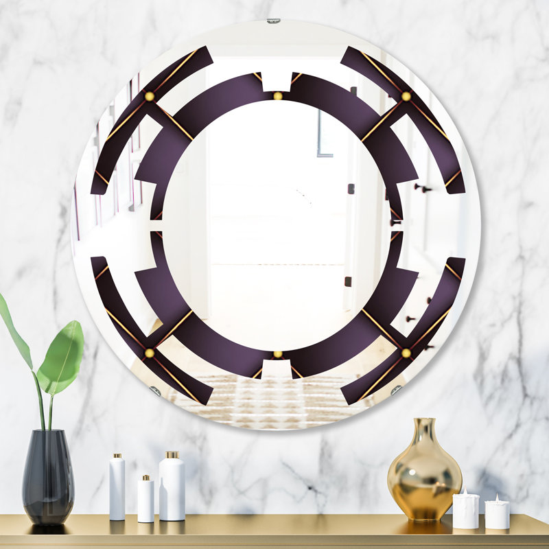 Miroir mural Space, H 23,6 po x l 23,6 po