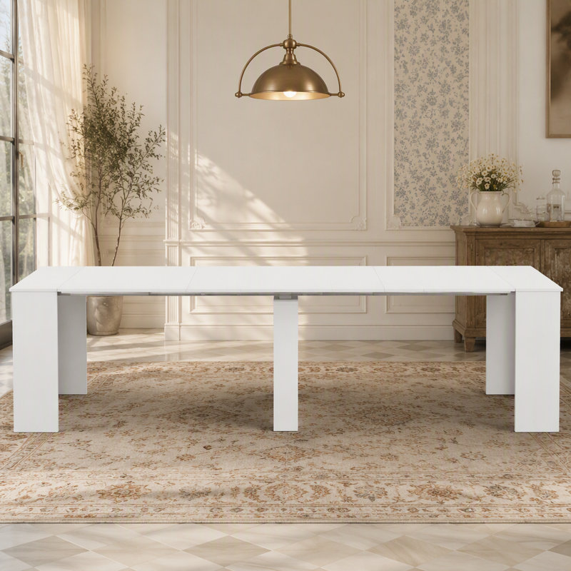 Console multifonctionnelle extensible, Blanc