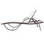 Chaise longue double avec coussins et table Villareal-1506840544