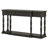 Colpin Retro Senior Console Table for Hallway Living Room Bedroom with 4 Front Facing Storage Drawers and 1 Shelf