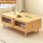 Heavy-Duty Coffee Table with Sliding Storage-104070444