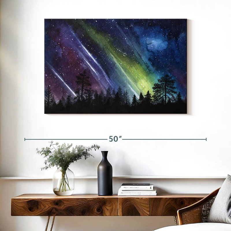 Alvord Starlit Northern Lights, H 26 po x l 39 po