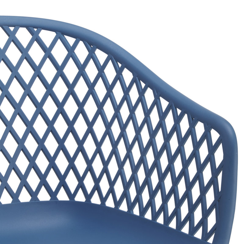 Piazza Patio Dining Chair, Blue