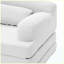 Causeuse convertible 2 places en velours côtelé Canapé-lit futon convertible (beige)-133235369-133235372