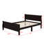 Wood Platform Bed With Headboard-473787854-473787855