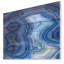 Corwin «Blue Agate Stone Design», impression abstraite-35105590-35105574